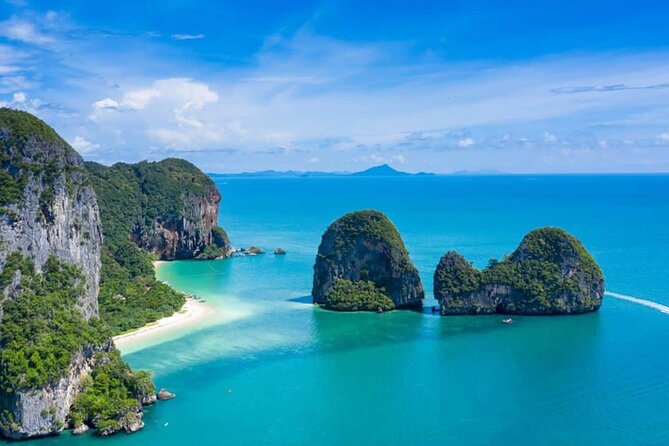 Early bird Krabi to Phi Phi islands + 4 Islands by Speedboat - Bamboo Island and the Four Islands route