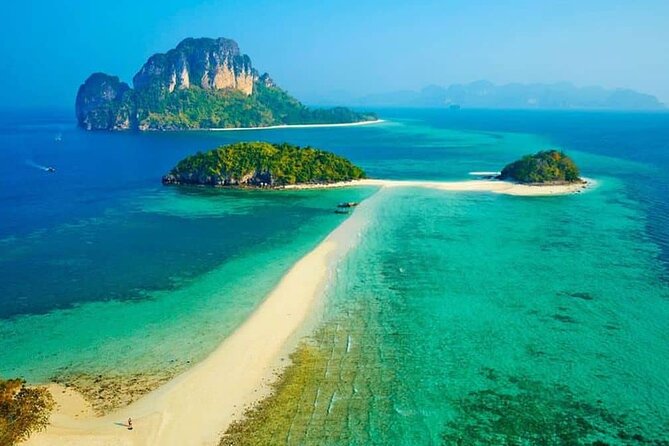 Early bird Krabi to Phi Phi islands + 4 Islands by Speedboat - What the $111.61 price really covers