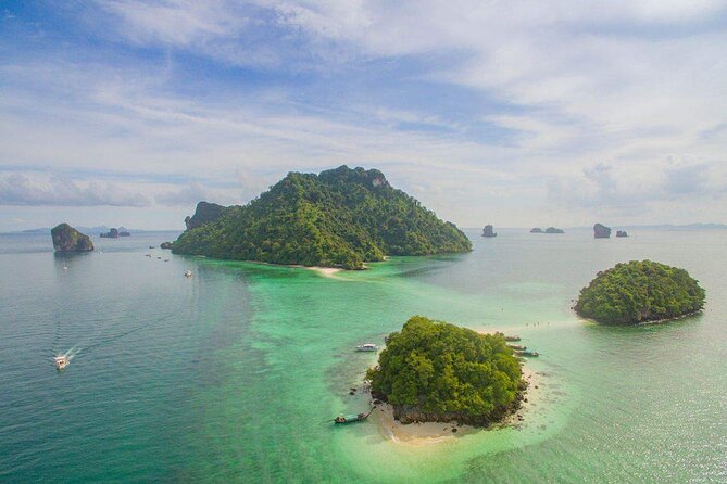 Early bird Krabi to Phi Phi islands + 4 Islands by Speedboat - Viking Cave and Monkey Beach