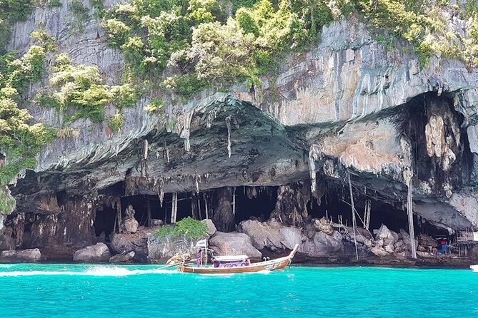 Early Bird Phi Phi 4 Islands by Speedboat 2 Trips in 1 Day - Viking Cave and Monkey Beach are quick sightings