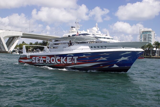 Early Bird Sea Rocket Sightseeing Cruise in Fort Lauderdale - From C-dock to Fort Lauderdale’s working port
