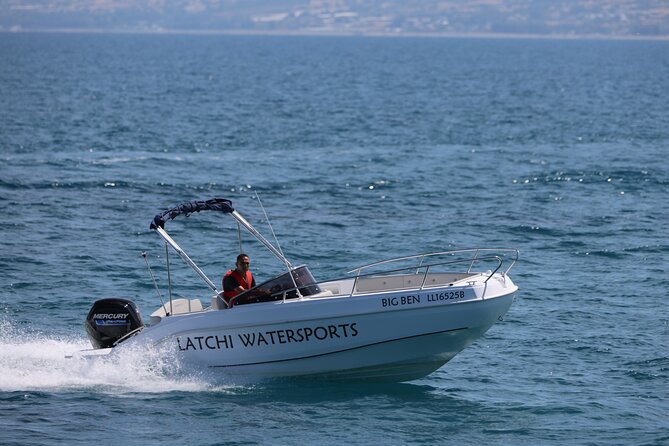Eden New Gen Speedboat with driver to Blue Lagoon, Sea Caves - Arriving at the Blue Lagoon
