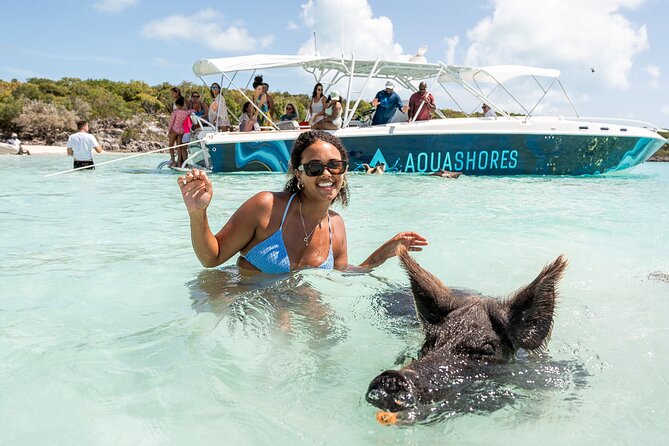 Exuma Powerboat Tour from Nassau with Swimming Pigs - What the $439 price includes
