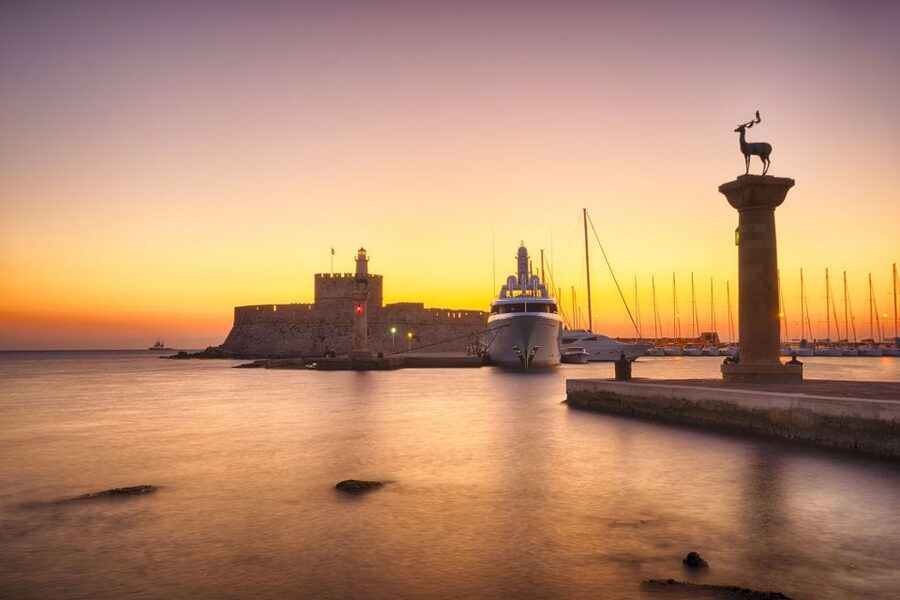Faliraki: Evening RIB Cruise with Champagne and Sunset Views - Key points at a glance