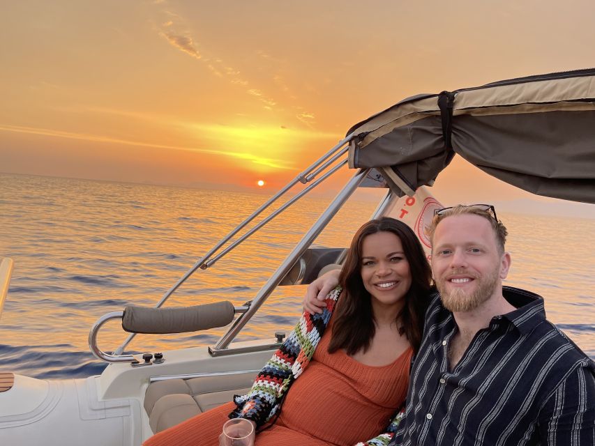Faliraki: Evening RIB Cruise with Champagne and Sunset Views - The east-to-west route around Rhodes