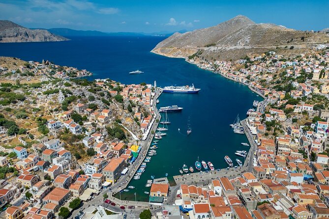 Fast Boat To Symi & St George's Bay Directly from Faliraki Beach - Three hours to explore Symi