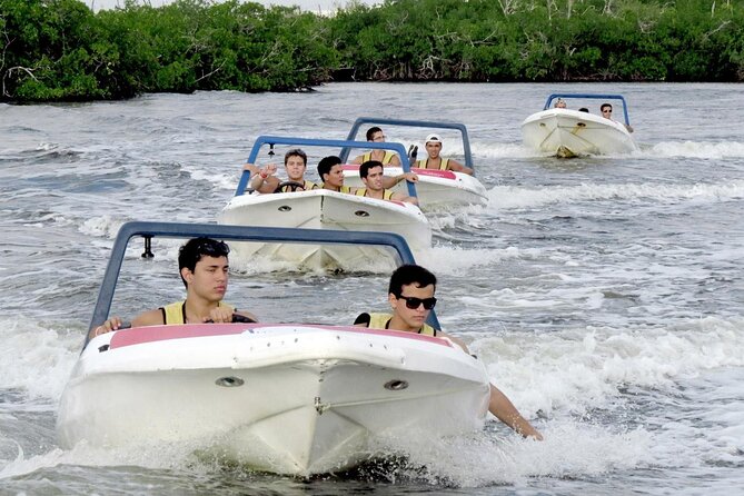 Fast & Fun: Cancun Speedboat Tour with Snorkeling - Key points at a glance