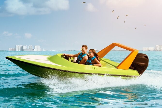 Fast & Fun: Cancun Speedboat Tour with Snorkeling - Snorkeling at the Mayan Reef