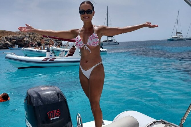 Favignana and Levanzo: Island tour by rib boat from Trapani - Favignana village adds local life to the day