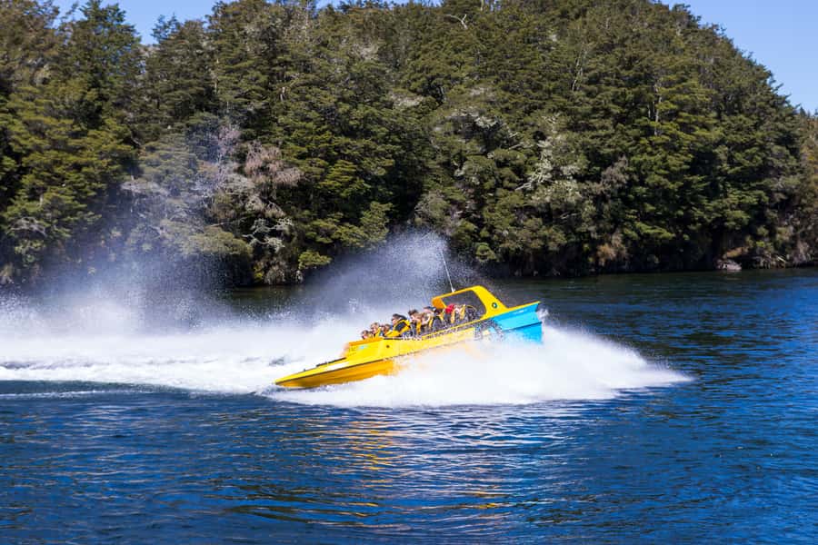 Fiordland: Jet Boat & Nature Walk Experience from Te Anau - From Te Anau streets to Queens Reach