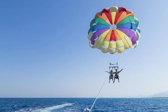 Fly Parasailing to Sky by Speedboat With Transportation- Hurghada - What the parasailing flight feels like at 40 to 50 meters