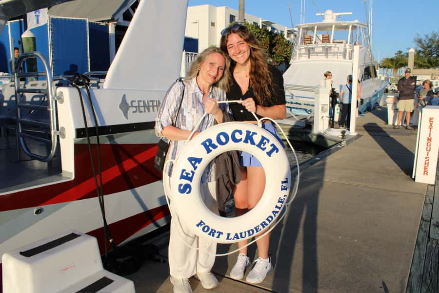 Fort Lauderdale: Sea Rocket Ocean Speed Boat Cruise - From C Dock to the Fort Lauderdale waterways