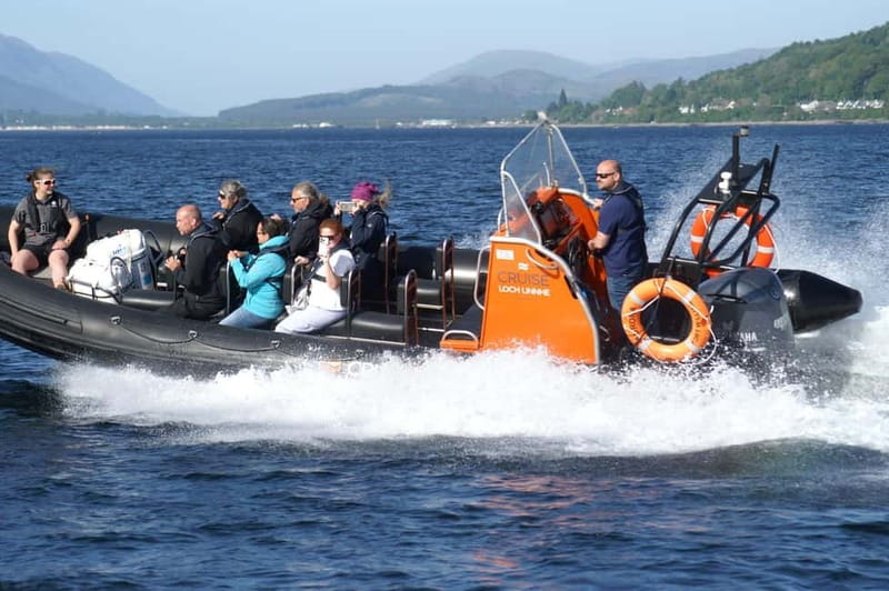Fort William: Speed Boat Adventure - Leaving Corpach Marina beside the Caledonian Canal