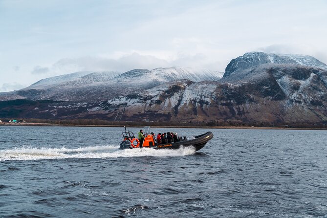 Fort William Speed Boat Adventure 60 minutes - Leaving Corpach Marina for Loch Linnhe