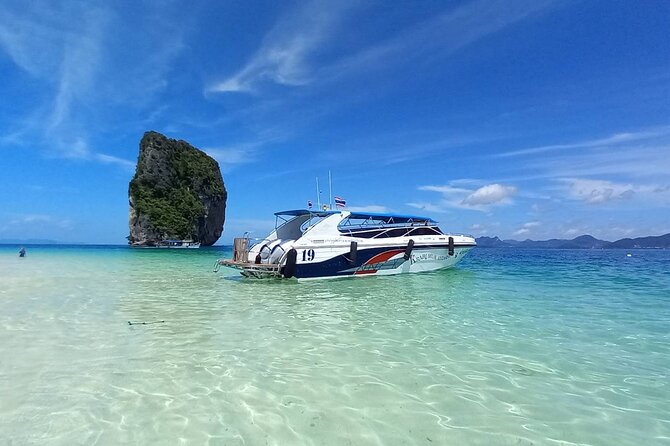 Four Islands Speedboat Trip from Krabi - Phra Nang Cave Beach adds scenery and swimming