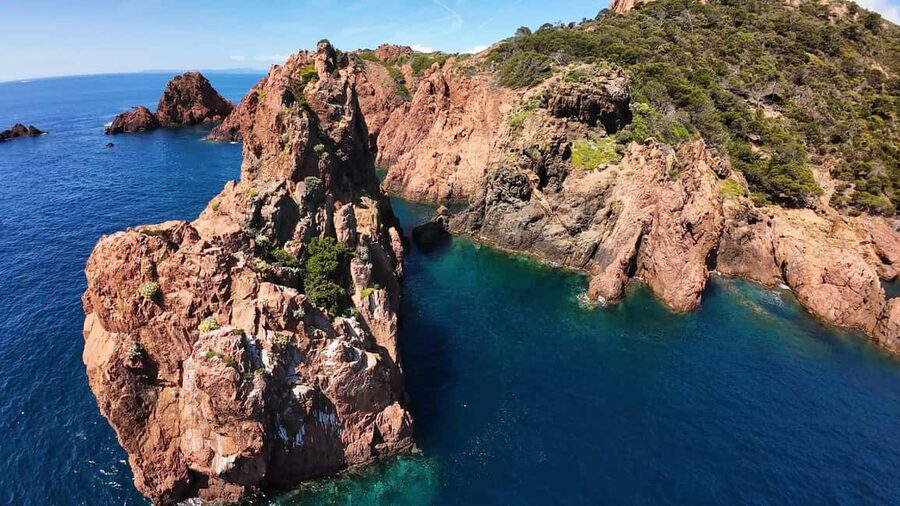 Fréjus: Estérel Calanques Speedboat Tour + Swim Stop - Setting out from Port Fréjus