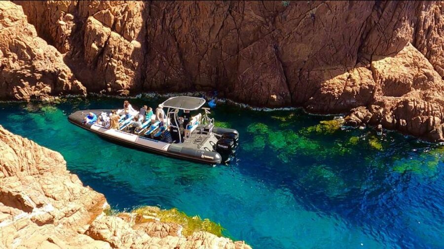 Fréjus: Estérel Calanques Speedboat Tour + Swim Stop - Should you book the Estérel speedboat tour?