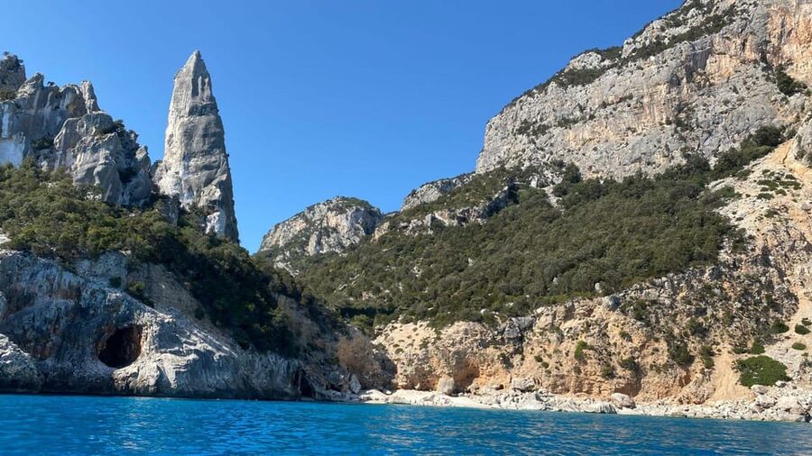 From Arbatax: RIB tour in the Gulf of Orosei - Cala Luna: Caves, Beach Time, and a Snack Stop