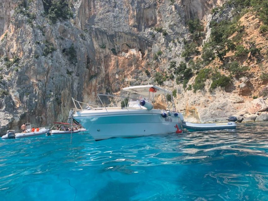 From Cala Gonone: Gulf of Orosei Speedboat Trip and Aperitif - Leaving Cala Gonone at the Puddu Fuel station