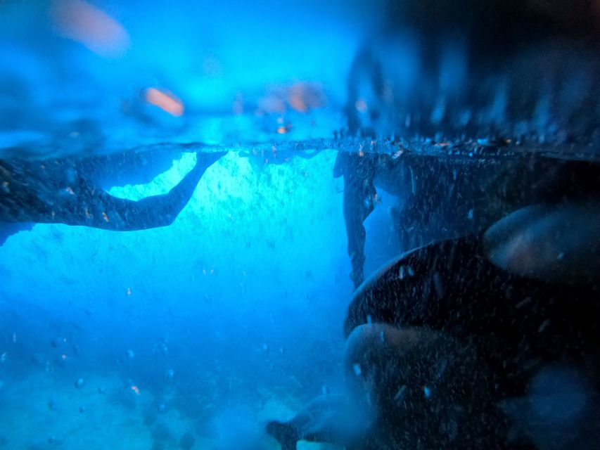 From Dubrovnik/Cavtat: Blue Cave, Sunj Beach Speed Boat Tour - Swimming into the Blue Cave on Koločep