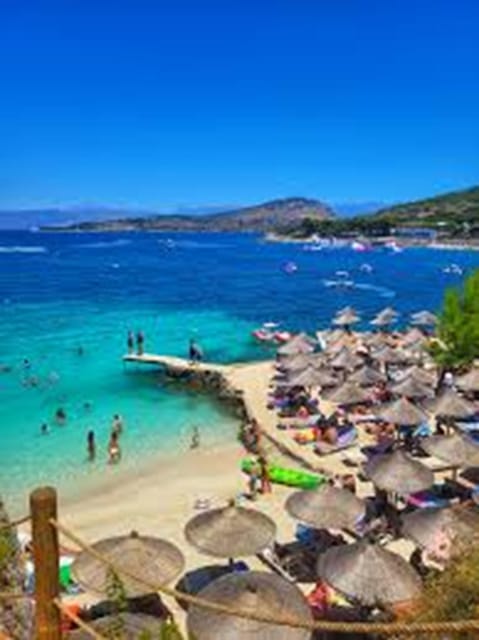 From Durrës/Golem: Vlora, Sazan & Karaburun Speedboat - Sazan Island from the water