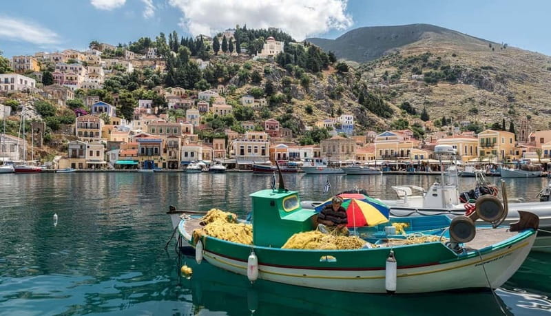 From Faliraki: High Speed Boat to Symi and St. George’s Bay - St. George’s Bay is the day’s best refreshment