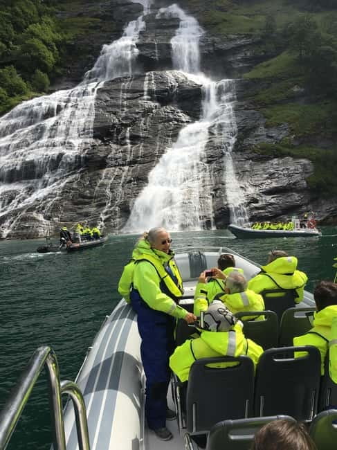 From Hellesylt: Experience Fjordsafari Geirangerfjord on RIB - How much value do you get for $83?