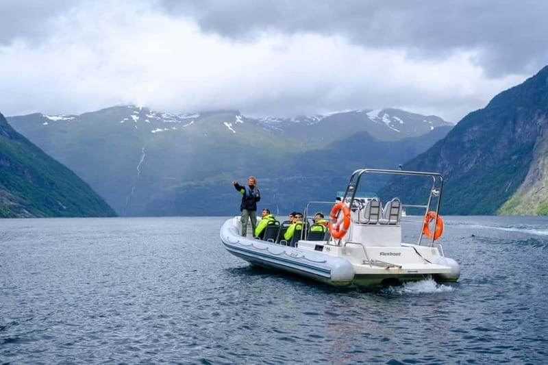 From Hellesylt: Experience Fjordsafari Geirangerfjord on RIB - Who will enjoy this ride most?