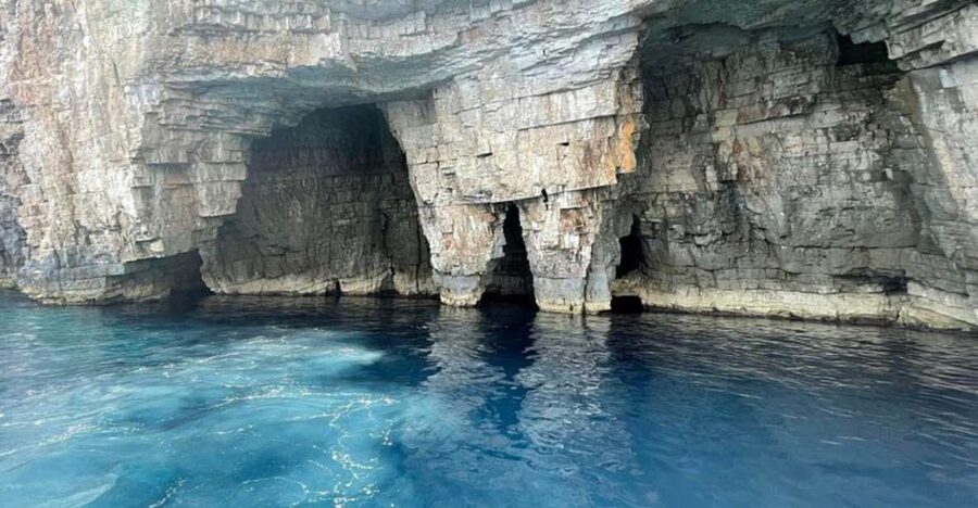 From Hvar: Blue Cave, Green Cave & 5 Islands Speedboat Tour - The Blue Cave delivers the signature sight