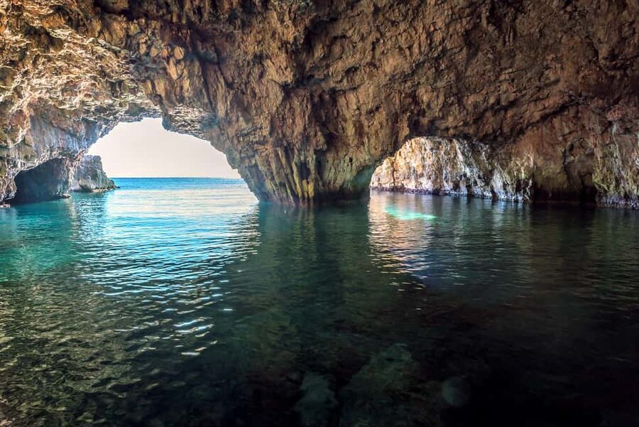 From Hvar: Blue Cave, Green Cave & 5 Islands Speedboat Tour - Green Cave is colorful, but expectations vary