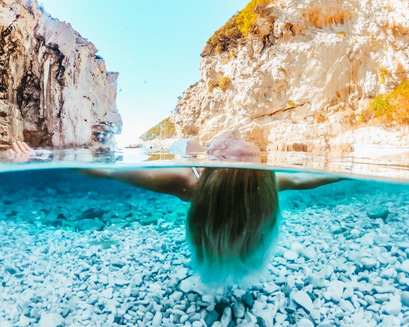From Hvar: Vis Island and Blue Cave Speedboat Tour - Budikovac and Pritiscina are made for a swim