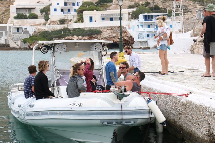 From Ios: RIB Boat Trip to Sikinos Island and Winery Tour - Timing, transfers, and the return to Ios
