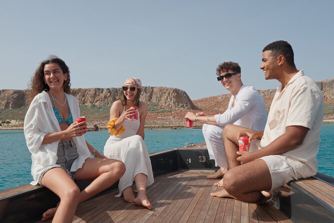 From Kissamos Balos And Gramvousa Speedboat Cruise with Drinks - Key points at a glance