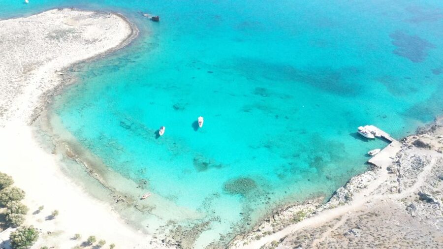 From Kissamos Port: Balos and Gramvousa Private RIB Cruise - Balos Lagoon: famous for good reason