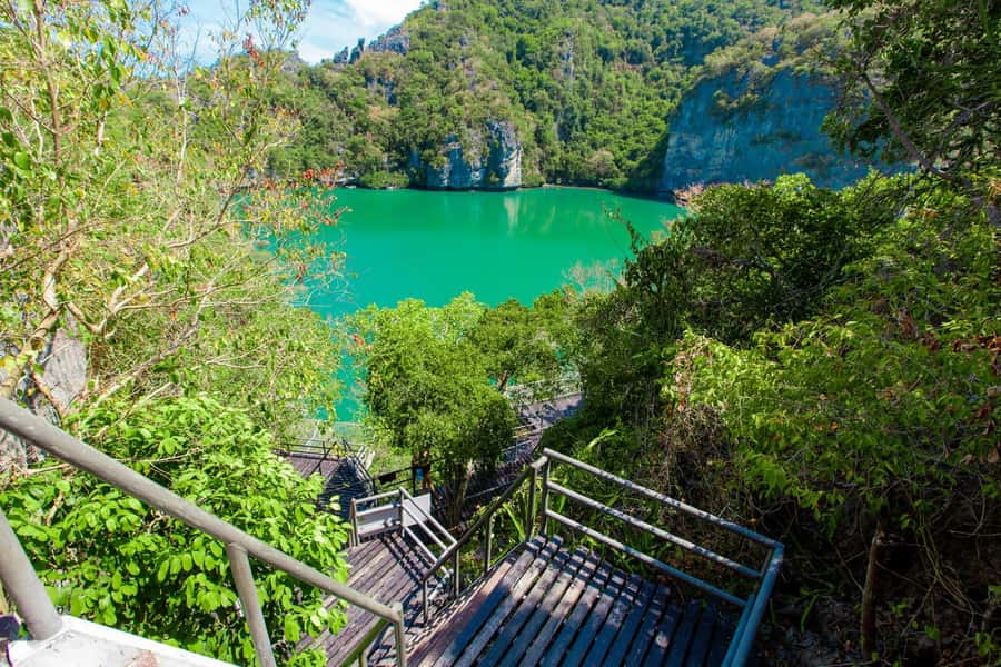 From Ko Pha Ngan: Angthong Marine Park Speedboat Adventure - From your hotel to Thongsala Pier