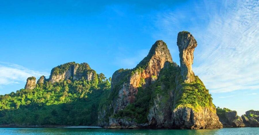 From Krabi: 4 Islands Snorkeling Tour by Speed Boat - Phra Nang Cave Beach and the princess spirit