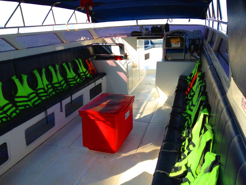 From Krabi: 4 Islands Snorkeling Tour by Speed Boat - Chicken Island and the famous rock profile
