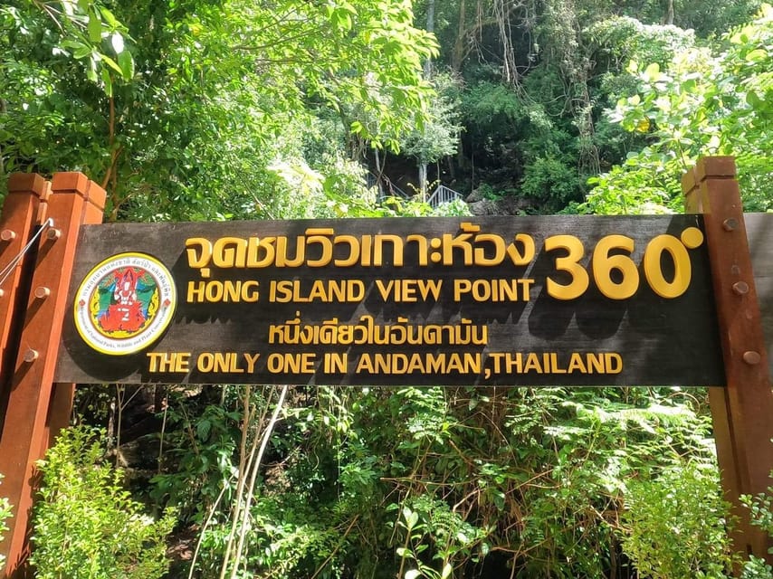 From Krabi: Hong Islands Day Trip by Speedboat with Lunch - Lao Lading for snorkeling and swimming