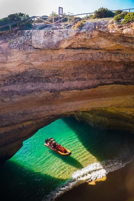 From Lagos: Benagil Caves Speedboat Adventure - The speedboat ride from Lagos