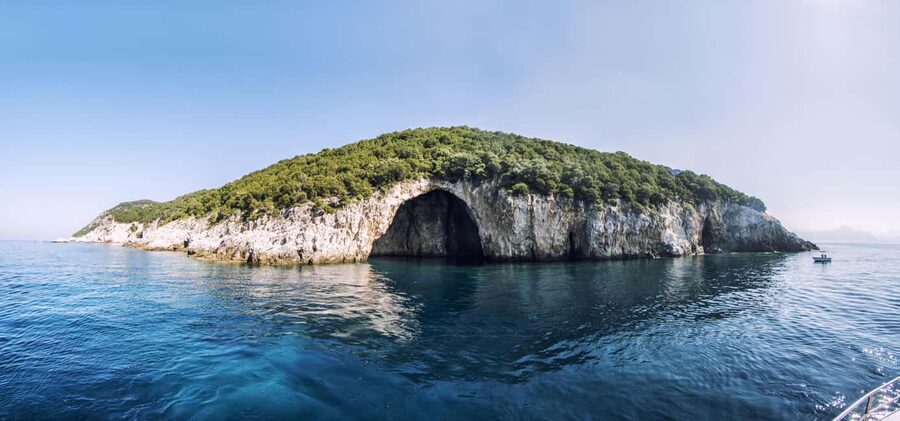 From Lefkimmi: Sivota,Blue Lagoon & Cave Cruise by Speedboat - Lefkimmi Port to the Ionian Sea