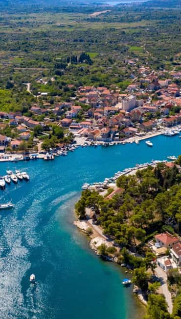 From Makarska:Hvar and Brač Island : Day Tour with speedboat - Pokrivenik and Puntica: quieter moments on the Blue route