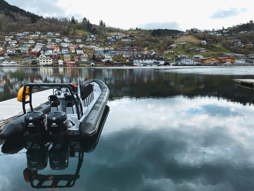 From Norheimsund: Hardangerfjord & Fyksesund RIB Fjord Tour - Leaving Norheimsund by RIB