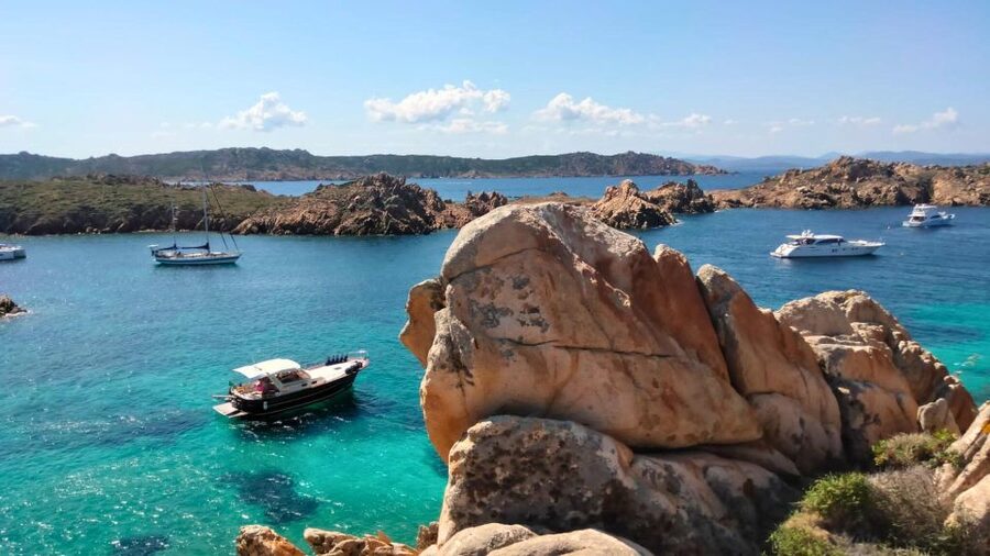 From Palau: South Corsica Trip by Wood Speedboat with Lunch - Lunch on board with a Sardinian flavor