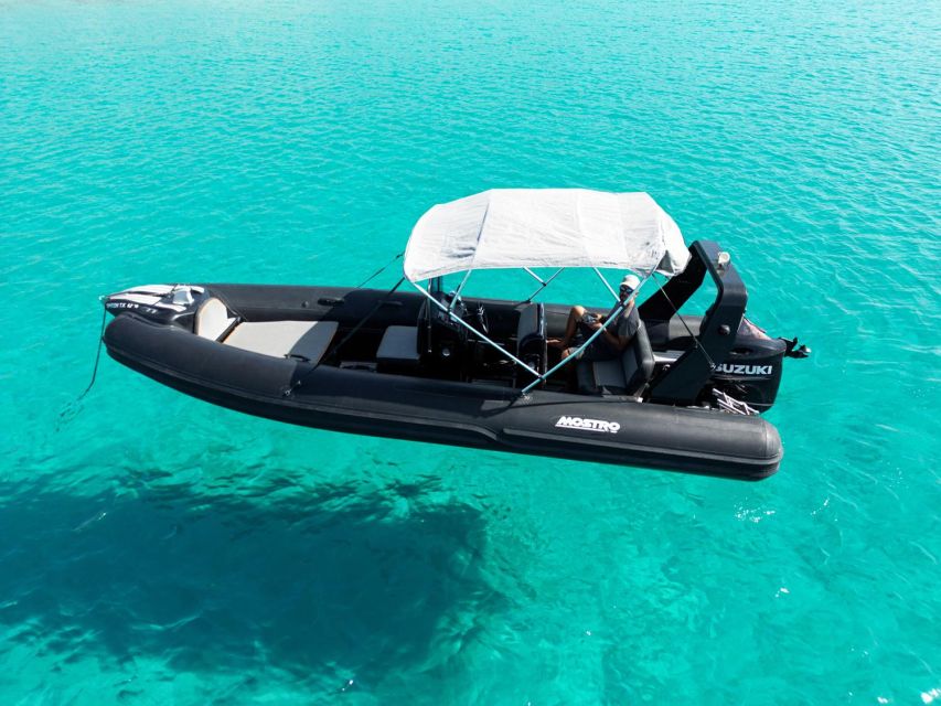 From Paros: Rent a RIB Boat Triton with Optional Skipper - Faneromeni Beach and the pleasure of slowing down