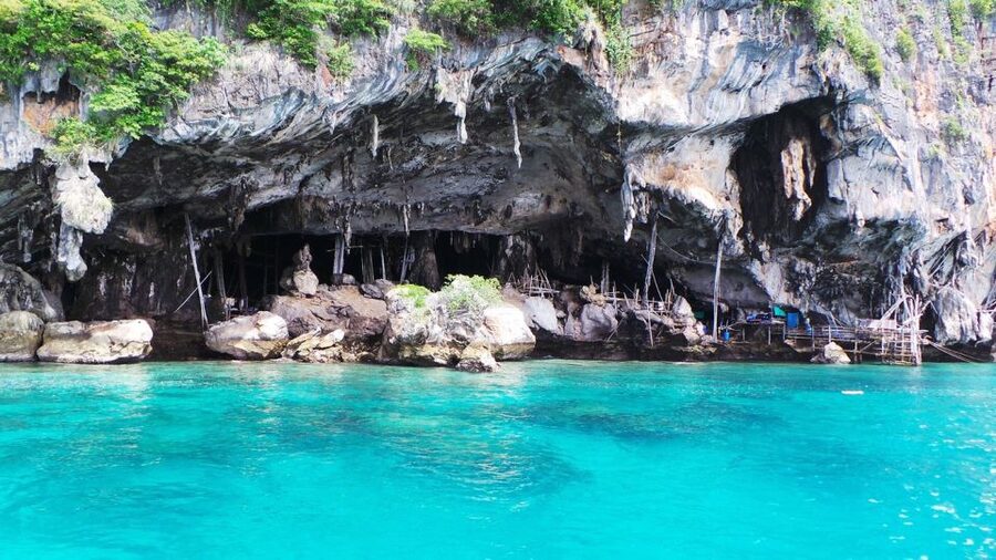 From Phi Phi Don:Sunset and Plankton Snorkeling by Speedboat - Bamboo Island for sand and downtime