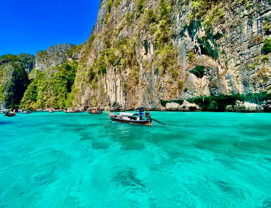 From Phi Phi Don:Sunset and Plankton Snorkeling by Speedboat - Sunset and the glowing plankton swim
