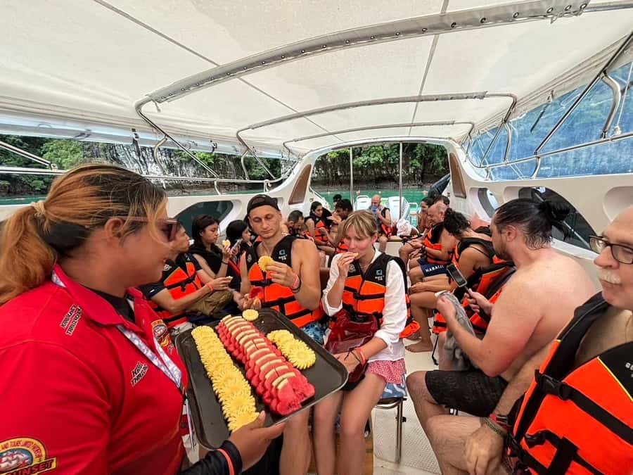 From Phi Phi : One Day Trip by speedboat with Lunch - Nui Bay offers a quieter finish