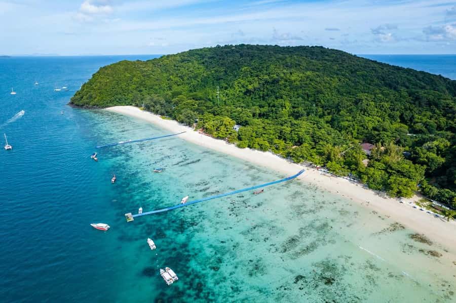 From Phuket: Coral Island Kahung Beach Speedboat Trip - The 15-minute ride to Coral Island