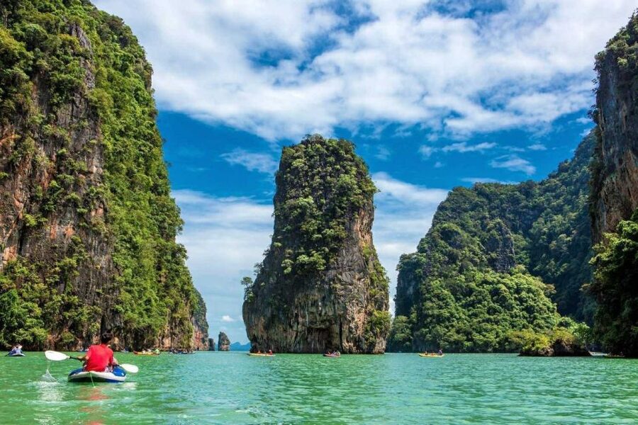 From Phuket: James Bond and Phang Nga Bay Tour by Speedboat - The speedboat ride across the bay