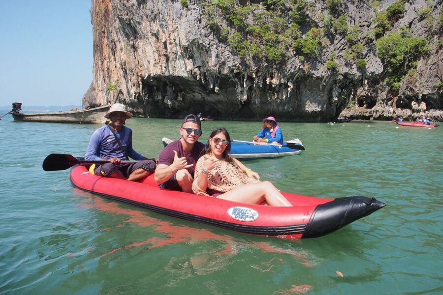 From Phuket: James Bond and Phang Nga Bay Tour by Speedboat - Panak Island: caves, mangroves, and canoe time